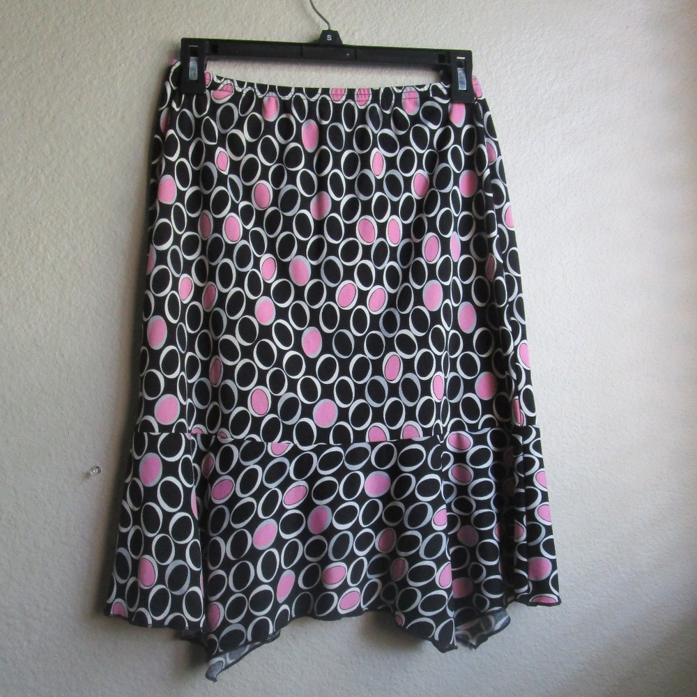 Asymmetrical Y2k/90's Midi Skirt